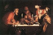 Abraham Bloemaert The Emmaus Disciples oil painting